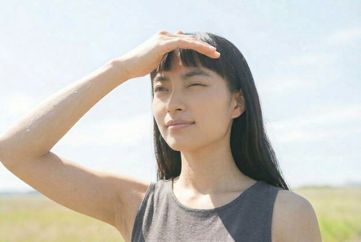 テカっているのに、赤い。夏の肌に起きていること