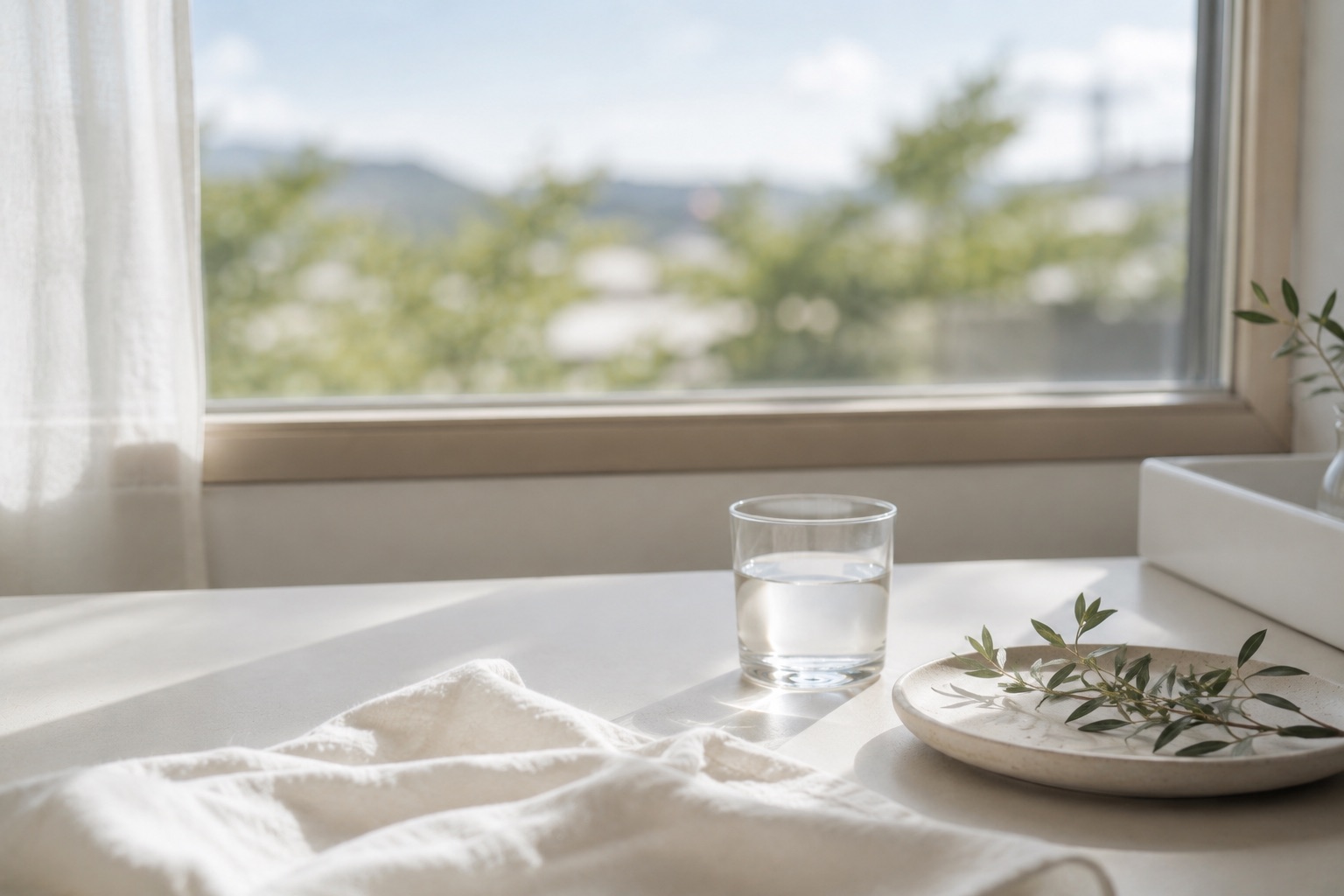 夏の肌荒れを防ぐ。汗をかく日のスキンケア